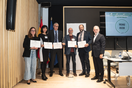 Ceremonia de entrega de premios.